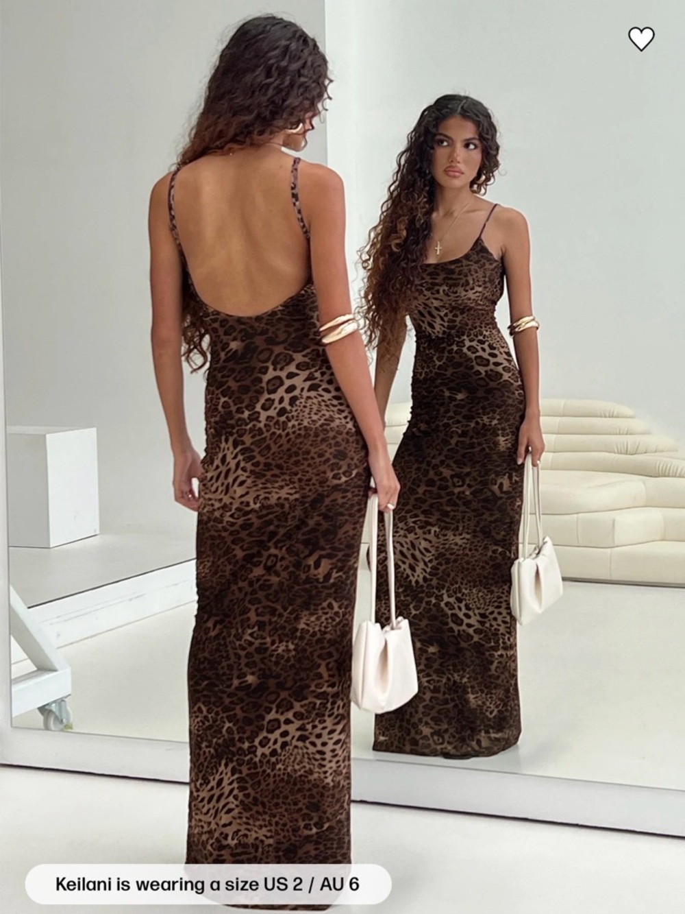 Knox Maxi Dress Lepoard